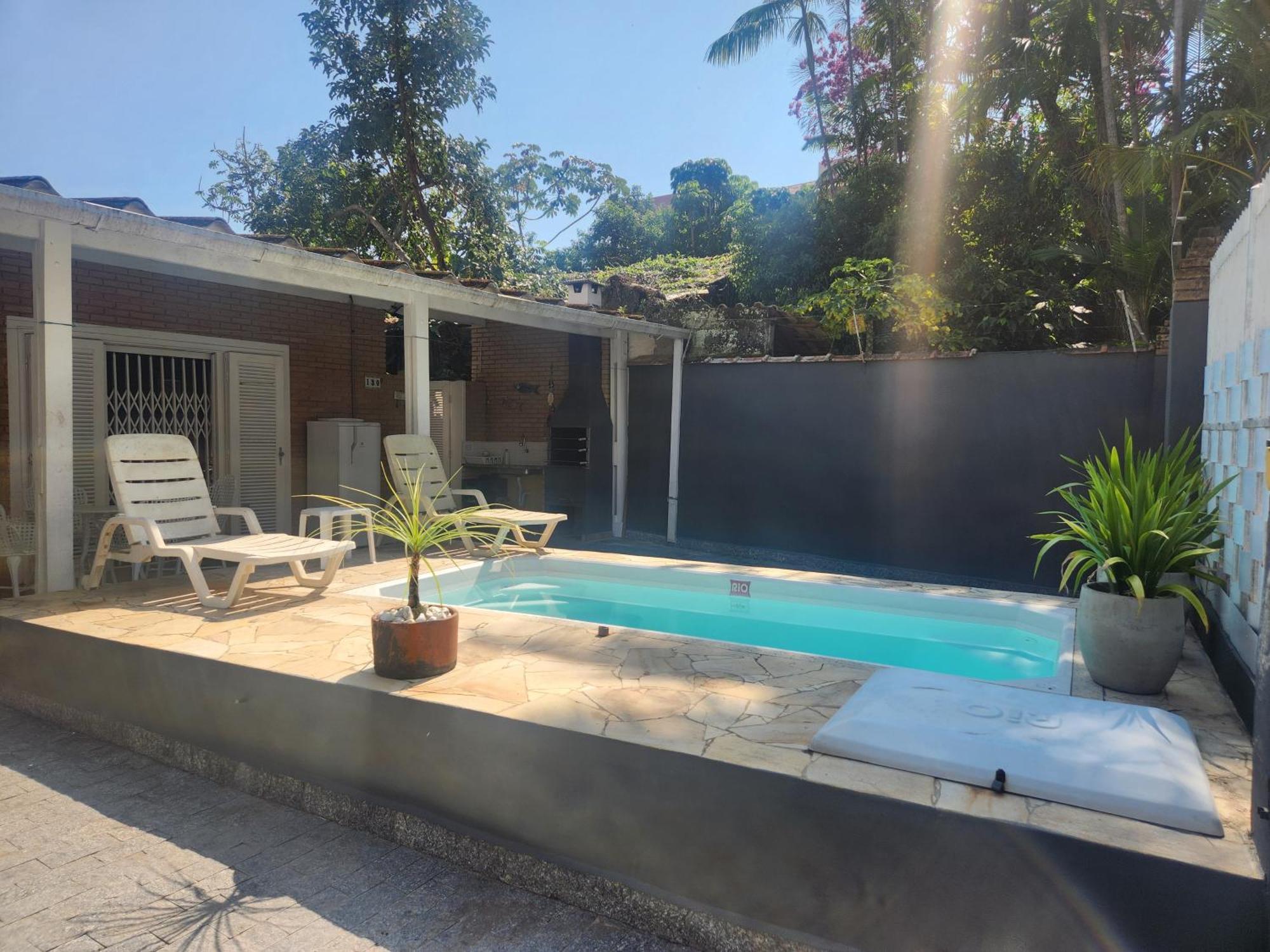 Casa No Tenorio Com Piscina Убатуба Екстер'єр фото